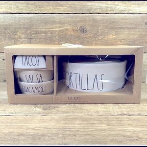 Rae Dunn Tortilla Set, NIB